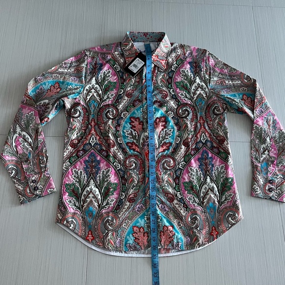 Robert Graham Multicolor Paisley Shirt - Picture 11 of 15